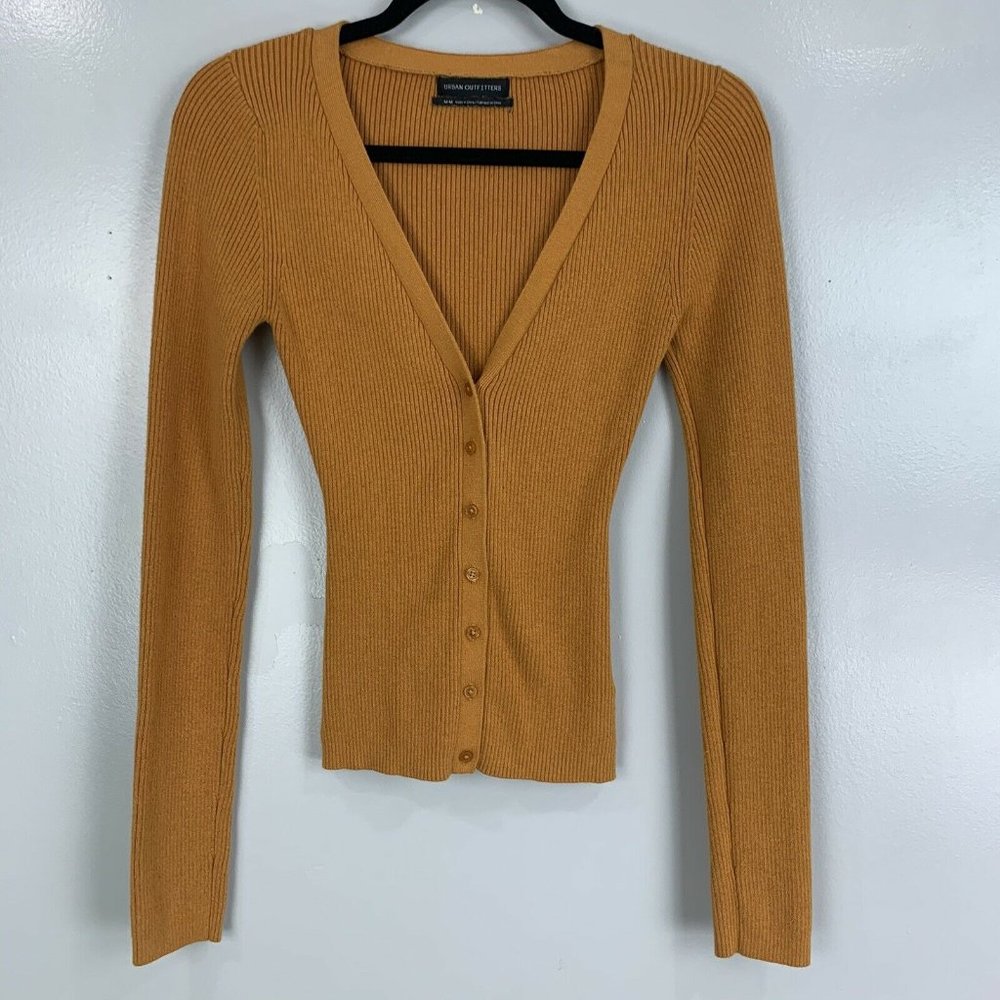 Urban Outfitters Ribbed Cardigan Sweater